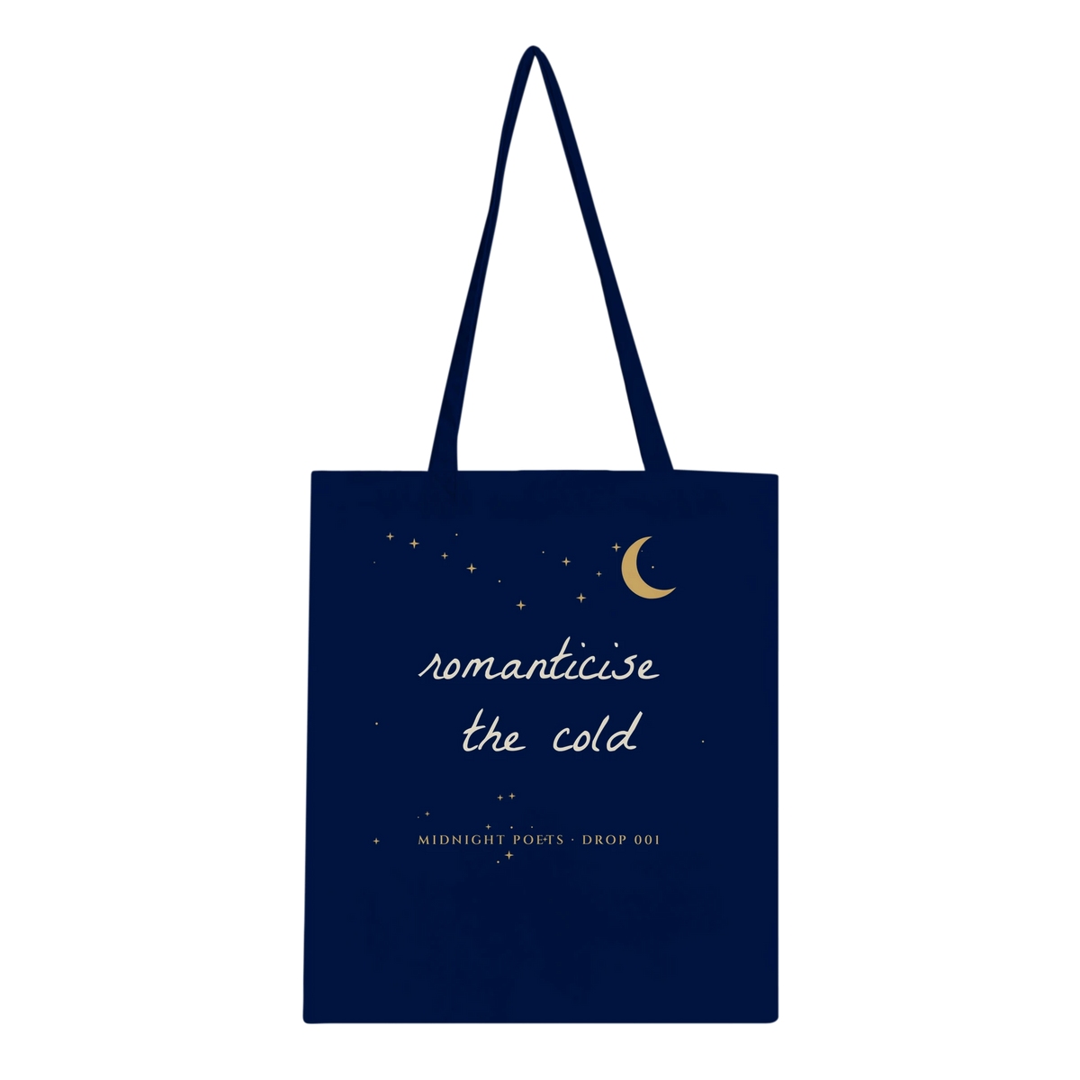 Romanticise the cold tote bag, bookish aesthetic cotton tote – view 2