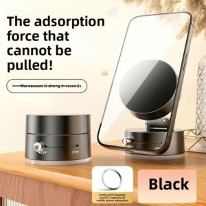 Vacuum Magnetic Bracket -360 Degree Rotation, Multi-scene Application, Easy Adsorption, Car, Home, Office Must-have